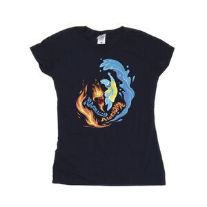 Elemental Womens/Ladies Naturally Awesome Cotton T-Shirt / Navy Blue